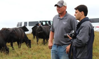 Bullerman Angus Hosts South American Cattlemen