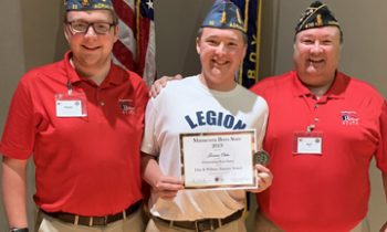 Gunnar Oldre travels to Washington, DC  as a Minnesota representative to Boys Nation