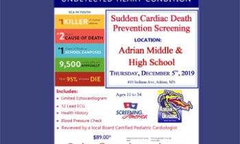 Sudden Cardiac Arrest can be prevented by simple screening