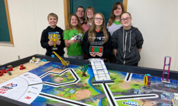 4-H Robotics team,  the Humanoids, a small group with big ideas