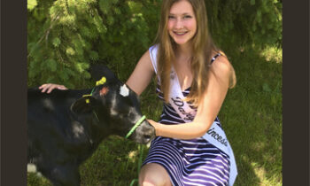 Alysha Wieneke  represents Nobles County as Dairy Princess